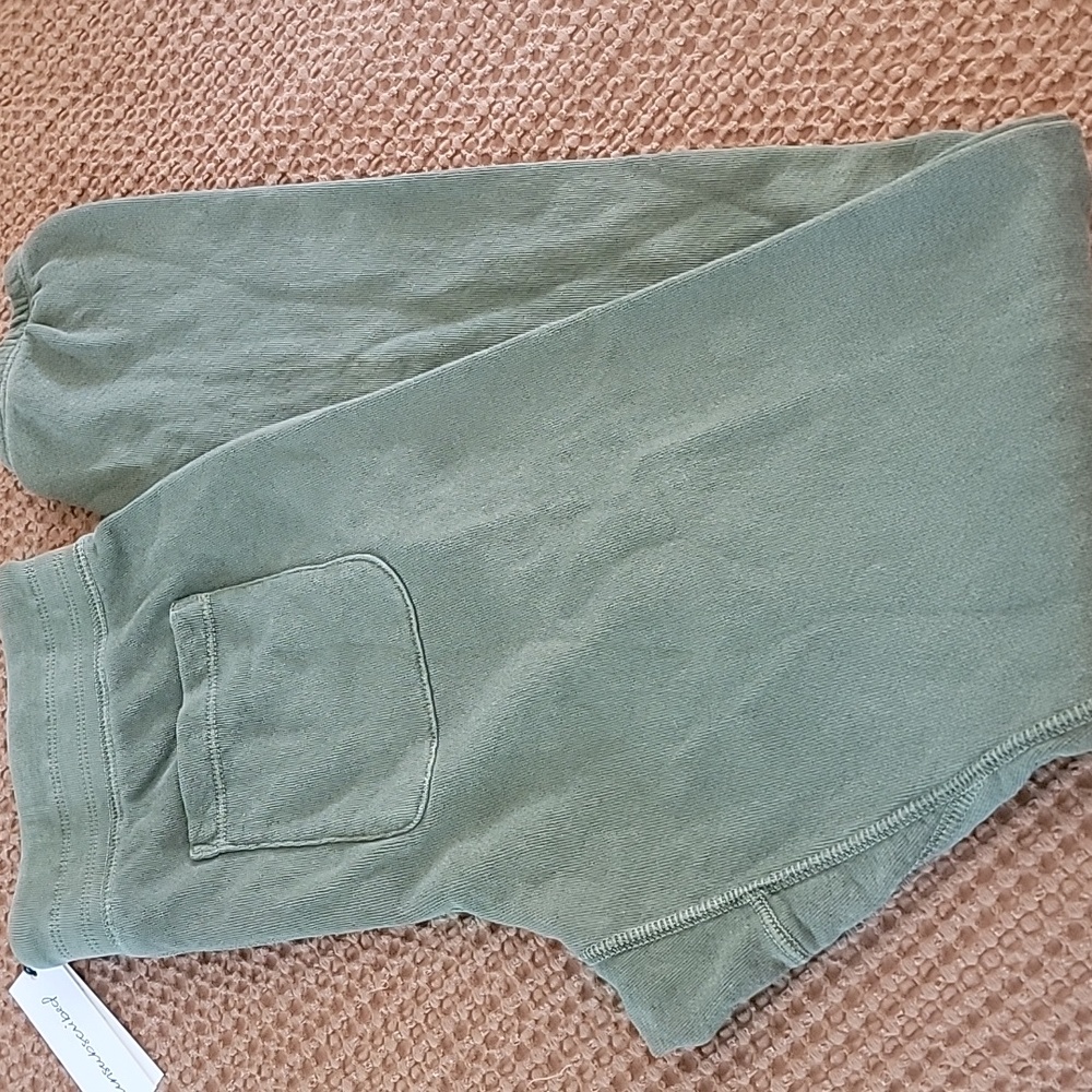 Unsubscribed Cozy Fleece Jogger Cotton Gree Pants SMALL